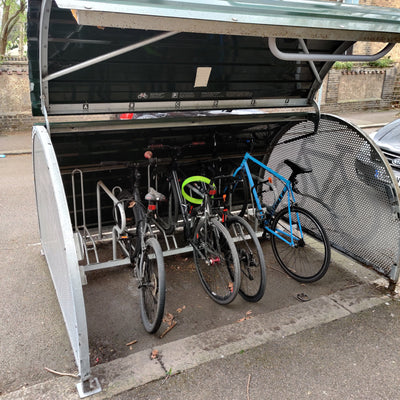 Litelok saves bike inside London Bike Hanger