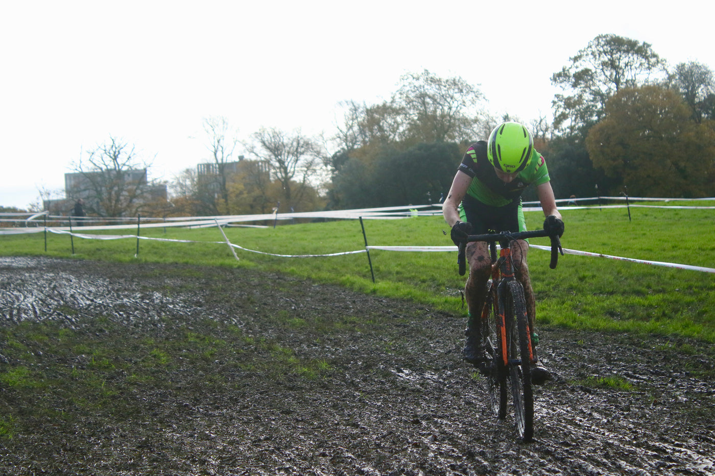 Cyclo-Cross: Litelok at Round 8 of the Welsh Cyclo-Cross series in Swansea