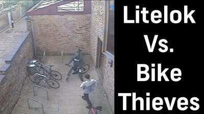 Litelok vs bike thieves - Caught on camera! Watch now