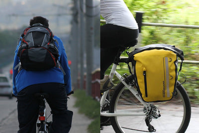 Pannier vs Backpack: Which is better for cyclists?